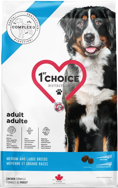 1st Choice Medium & Large Сhicken КУРКА корм для собак 14 кг (11208)